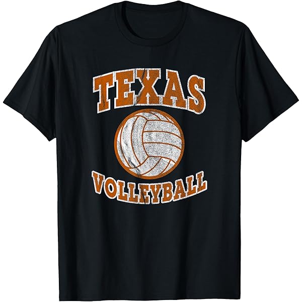 Amazon.com: Texas Volleyball Player Coach Distressed Skyline